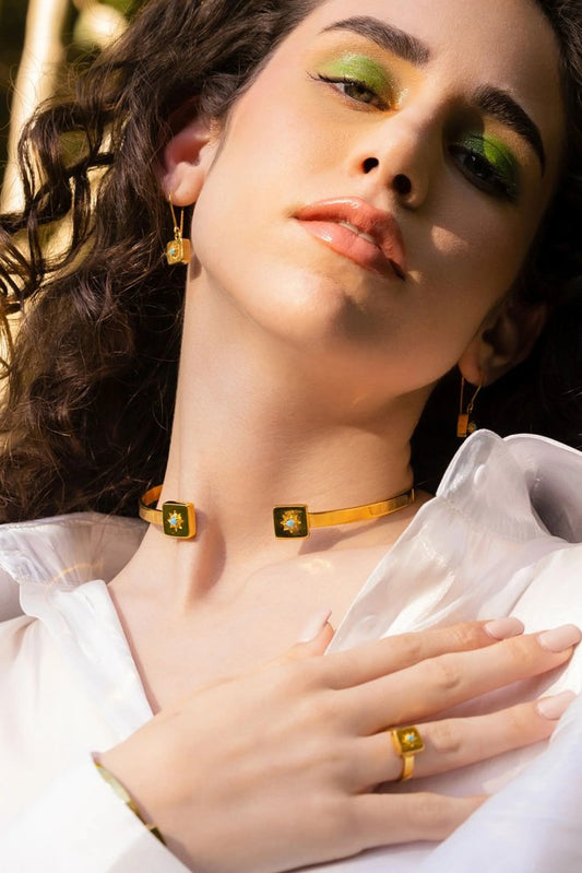 Tribal earrings - nstee7