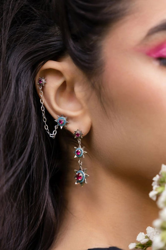 Tribal earrings - nstee11