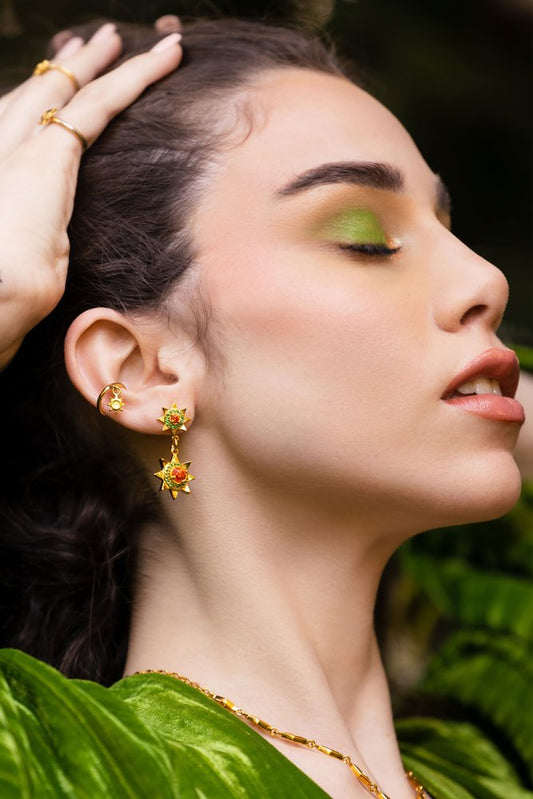 Tribal earrings - nstse1