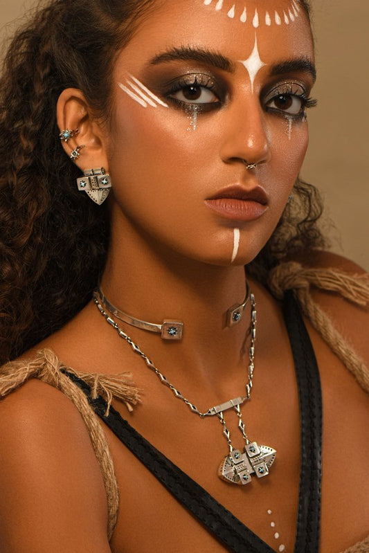 Tribal earrings - nstse4