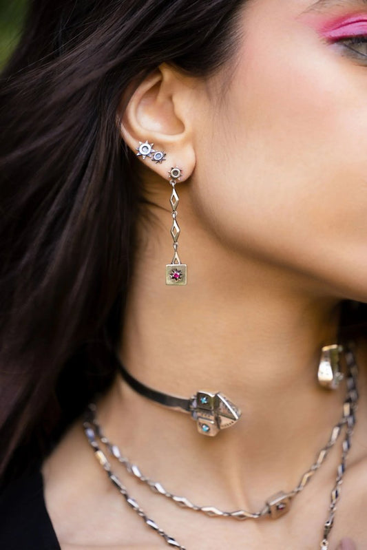 Tribal earrings - nstee3